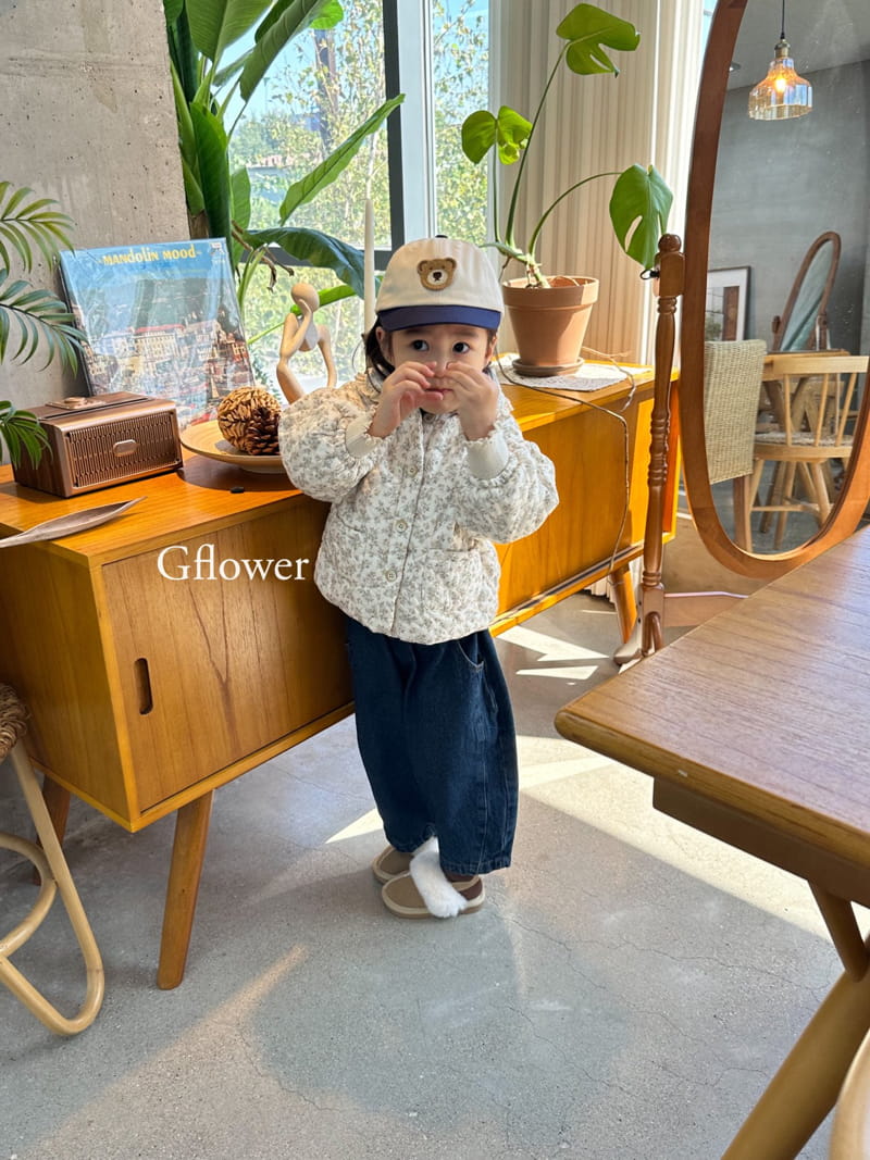 G Flower - Korean Children Fashion - #kidsshorts - Dark Blue Pants - 4