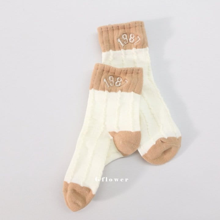 G Flower - Korean Children Fashion - #kidsstore - 1987 Socks Set - 4