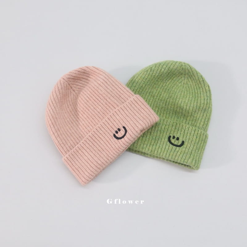 G Flower - Korean Children Fashion - #kidzfashiontrend - Pastel Smile Beanie - 8