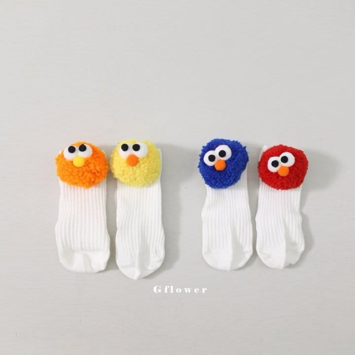 G Flower - Korean Children Fashion - #prettylittlegirls - New Bog Eyes Socks - 6