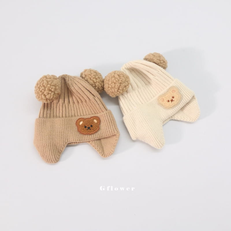 G Flower - Korean Children Fashion - #stylishchildhood - Saang Bell Bear Beanie