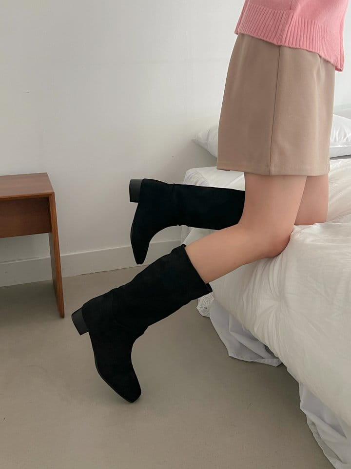 Golden Shoe - Korean Women Fashion - #momslook - u8278 Boots - 2