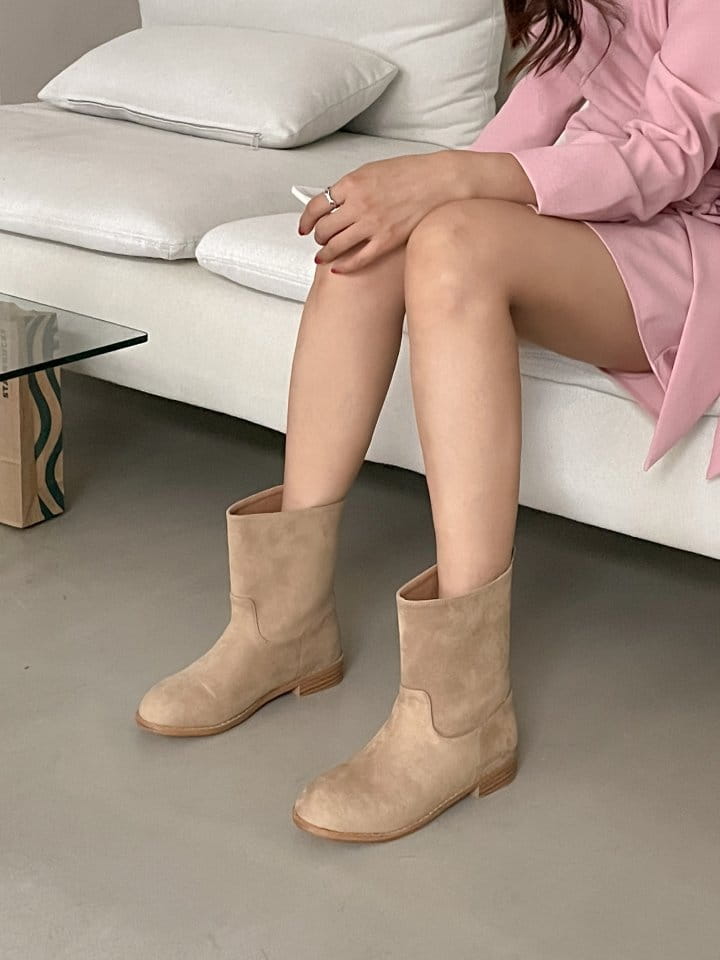 Golden Shoe - Korean Women Fashion - #momslook - th2830 Boots - 6