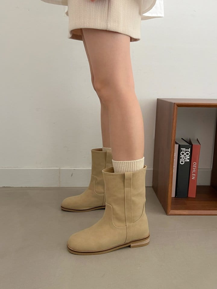 Golden Shoe - Korean Women Fashion - #momslook - j3293 Boots - 8