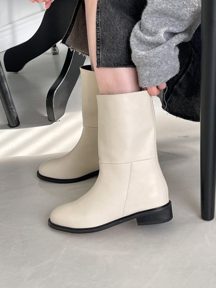 Golden Shoe - Korean Women Fashion - #romanticstyle - ra293 Boots - 9