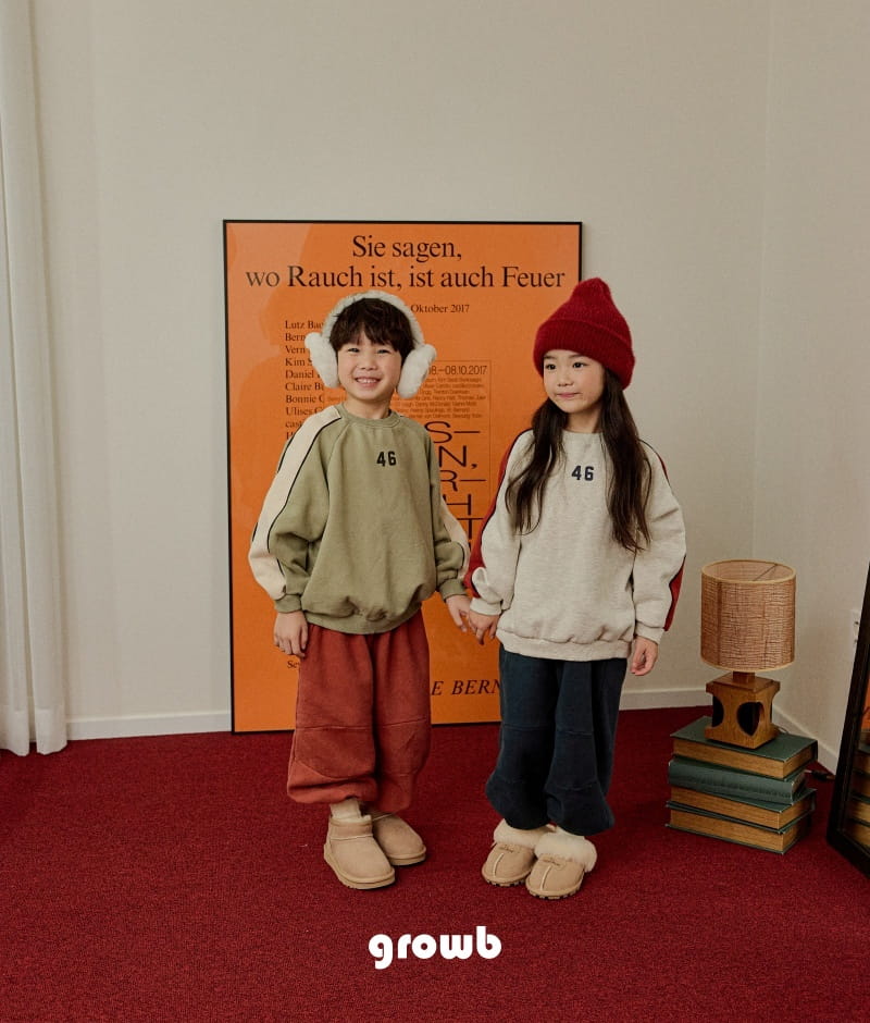 Grow B - Korean Children Fashion - #childofig - Hainz Sweatshirt - 9