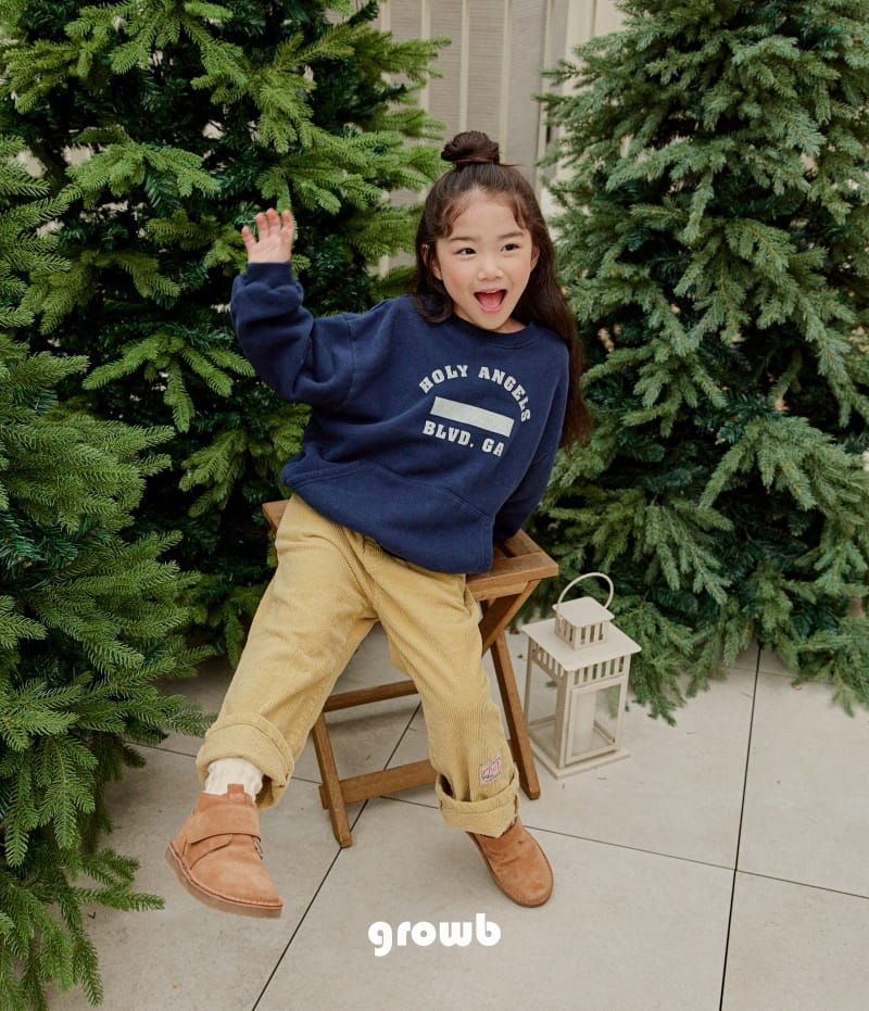 Grow B - Korean Children Fashion - #childofig - Holly Sweatshirt - 8