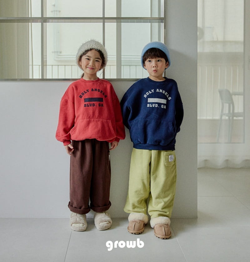 Grow B - Korean Children Fashion - #childofig - French Pants