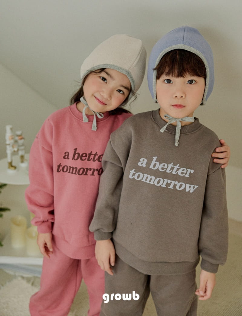 Grow B - Korean Children Fashion - #childofig - Better Top Bottom Set - 9