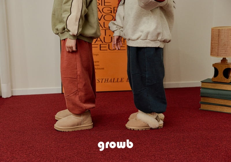 Grow B - Korean Children Fashion - #childrensboutique - Round Pants - 6