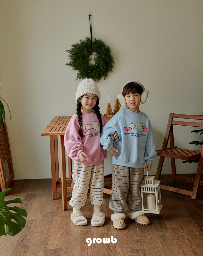 Grow B - Korean Children Fashion - #childrensboutique - Soft Pants