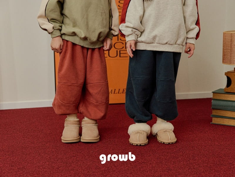 Grow B - Korean Children Fashion - #designkidswear - Round Pants - 7