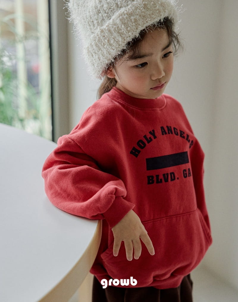 Grow B - Korean Children Fashion - #discoveringself - Holly Sweatshirt - 12