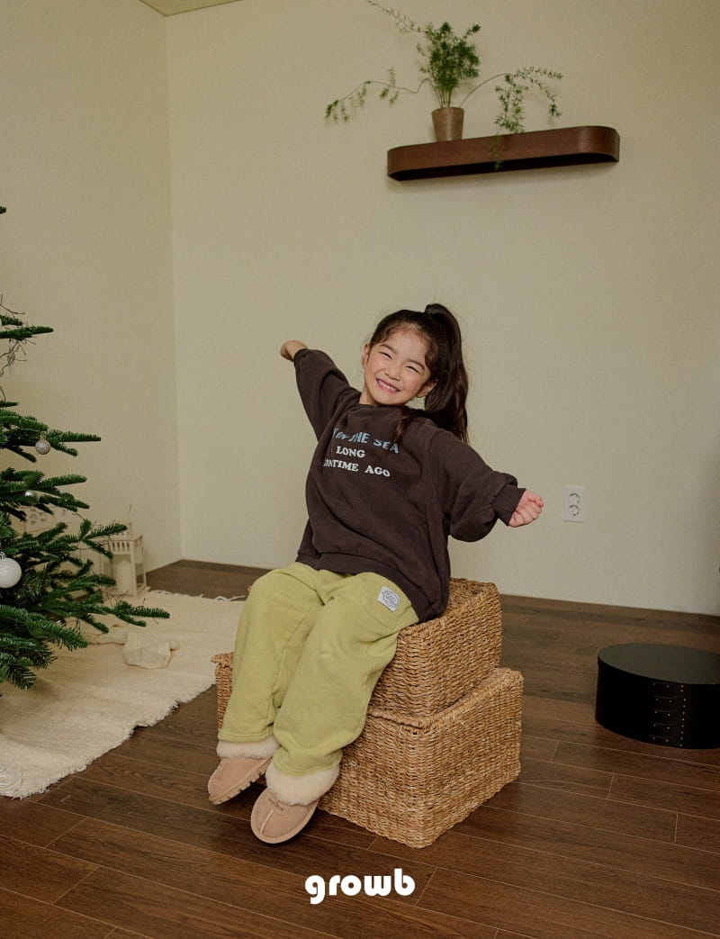 Grow B - Korean Children Fashion - #discoveringself - Bonw Sweatshirt - 10