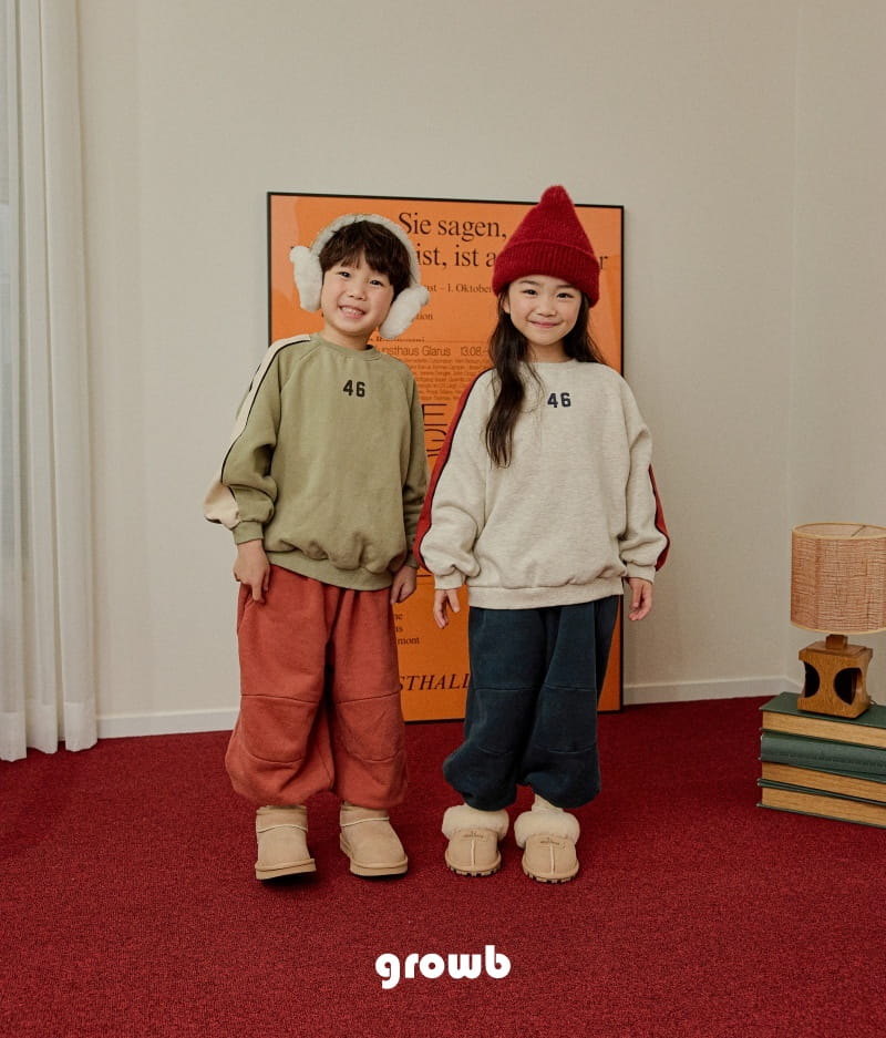 Grow B - Korean Children Fashion - #discoveringself - Round Pants - 8