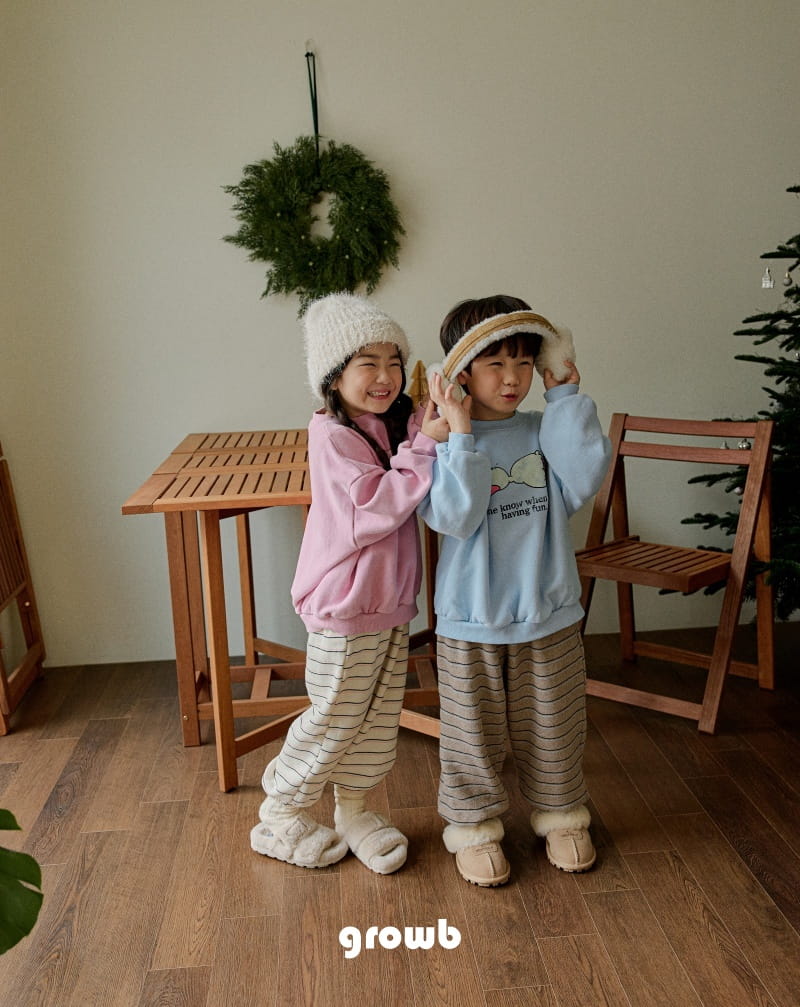 Grow B - Korean Children Fashion - #discoveringself - Soft Pants - 3