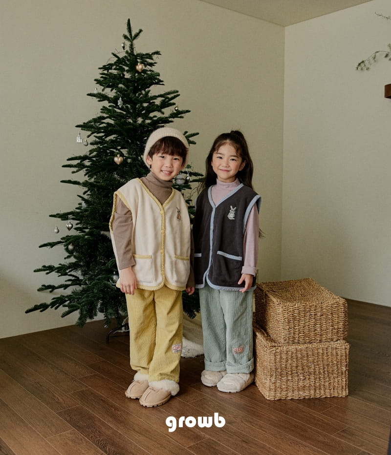 Grow B - Korean Children Fashion - #fashionkids - Gordent Pants - 7