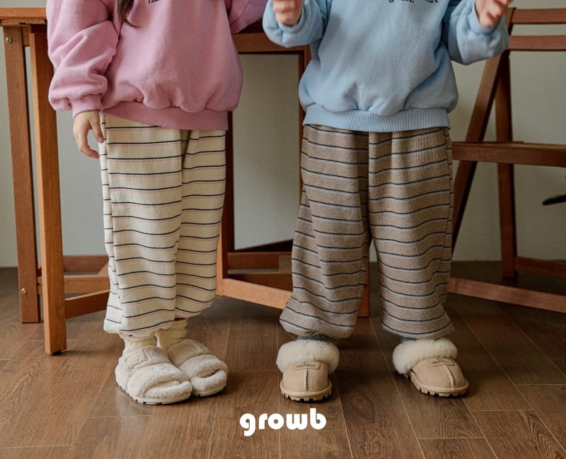 Grow B - Korean Children Fashion - #discoveringself - Soft Pants - 4