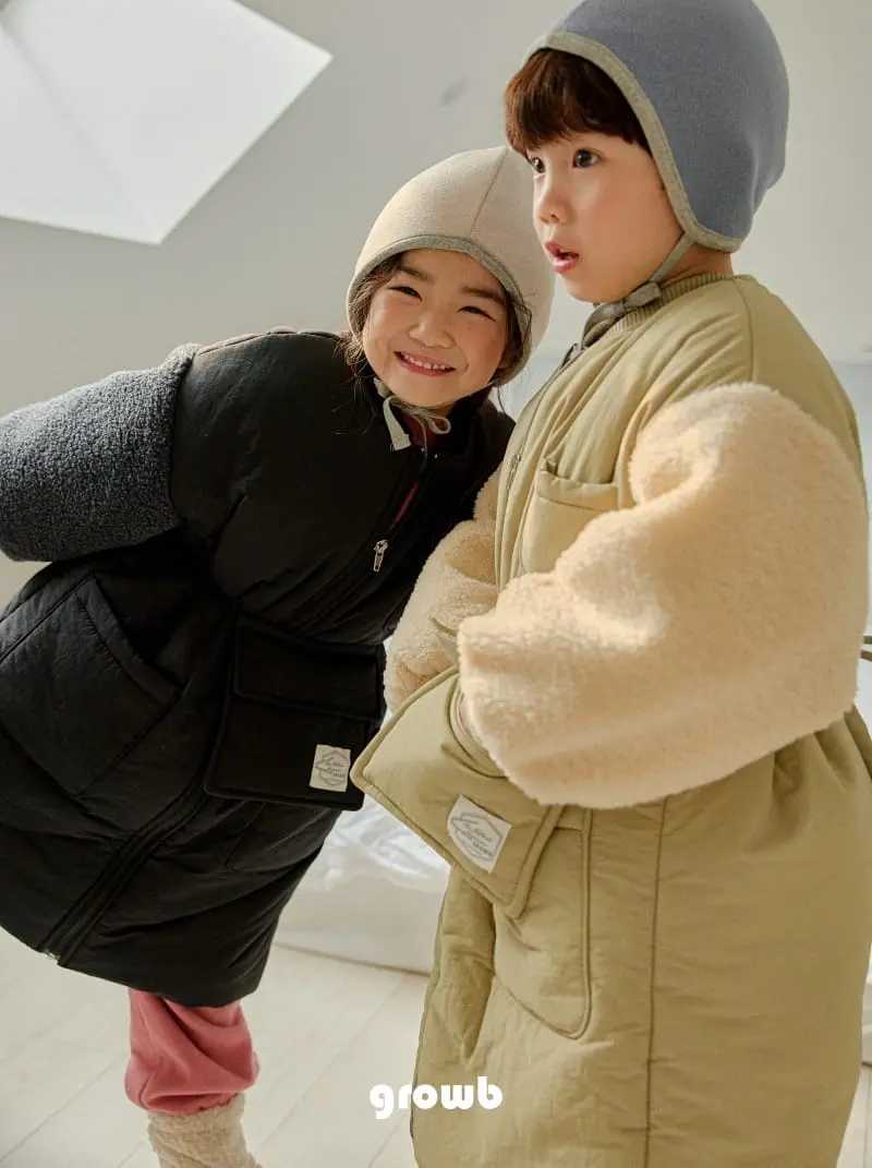 Grow B - Korean Children Fashion - #fashionkids - Over King Jumper - 3