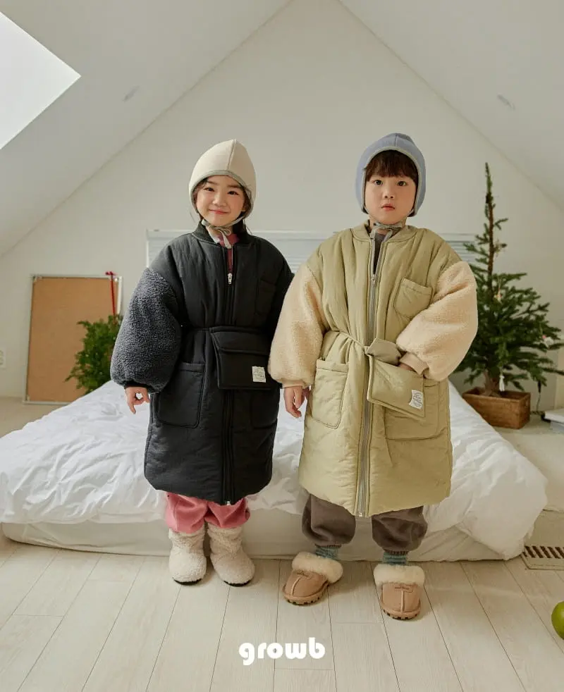 Grow B - Korean Children Fashion - #fashionkids - Over King Jumper - 4