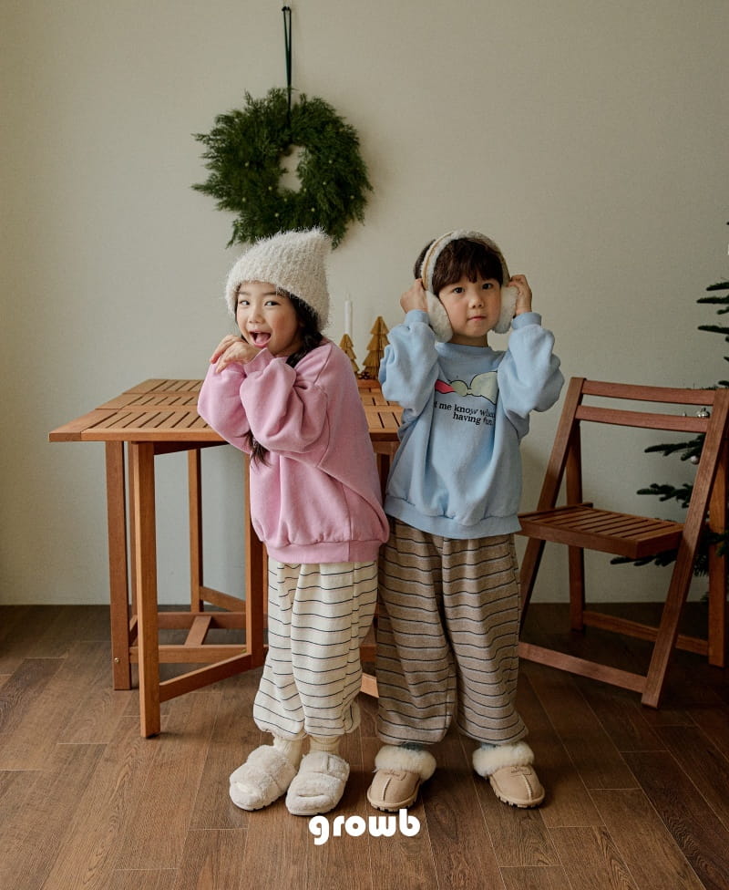 Grow B - Korean Children Fashion - #kidzfashiontrend - Soft Pants - 7