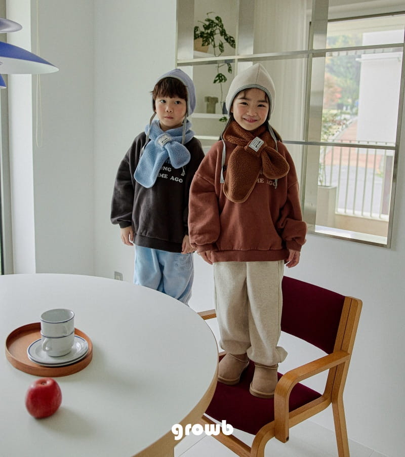 Grow B - Korean Children Fashion - #Kfashion4kids - Mongle Muffler - 4