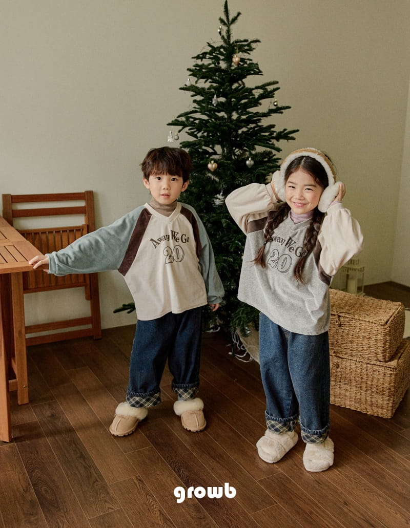 Grow B - Korean Children Fashion - #littlefashionista - To Anne Tee - 3