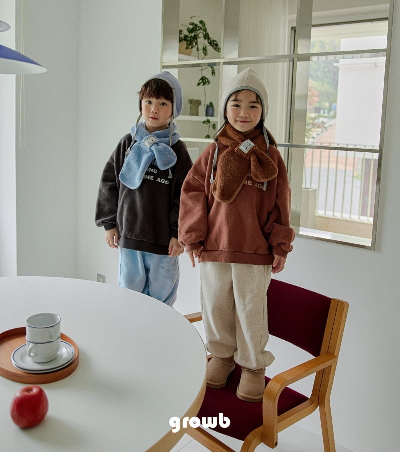 Grow B - Korean Children Fashion - #magicofchildhood - Mongle Muffler - 5