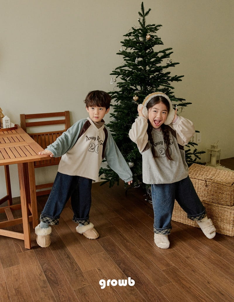 Grow B - Korean Children Fashion - #littlefashionista - To Anne Tee - 4