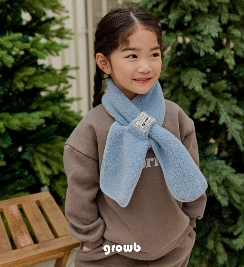 Grow B - Korean Children Fashion - #minifashionista - Mongle Muffler - 6