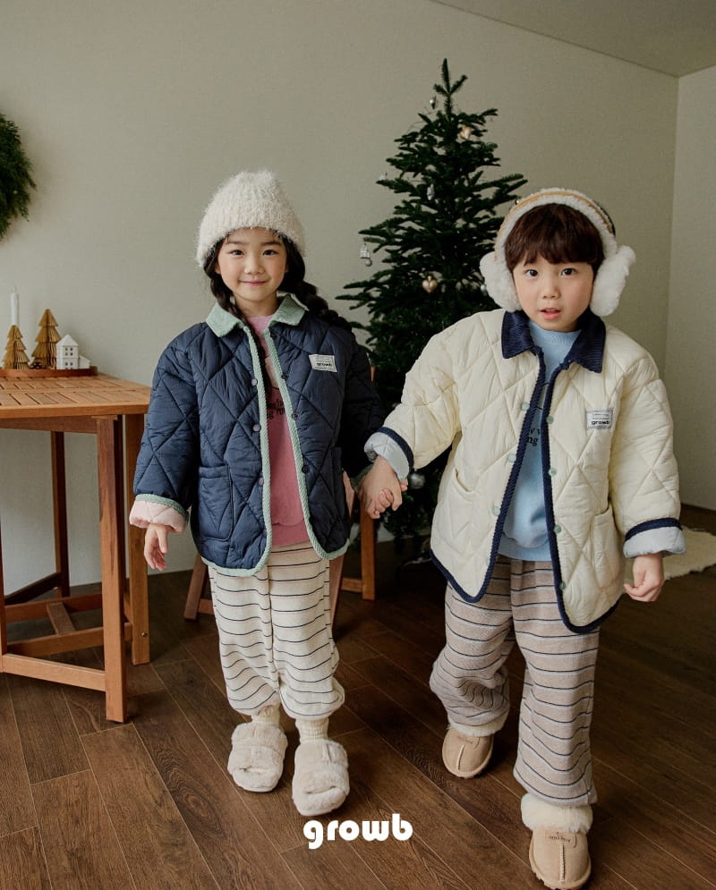 Grow B - Korean Children Fashion - #prettylittlegirls - Soft Pants - 12