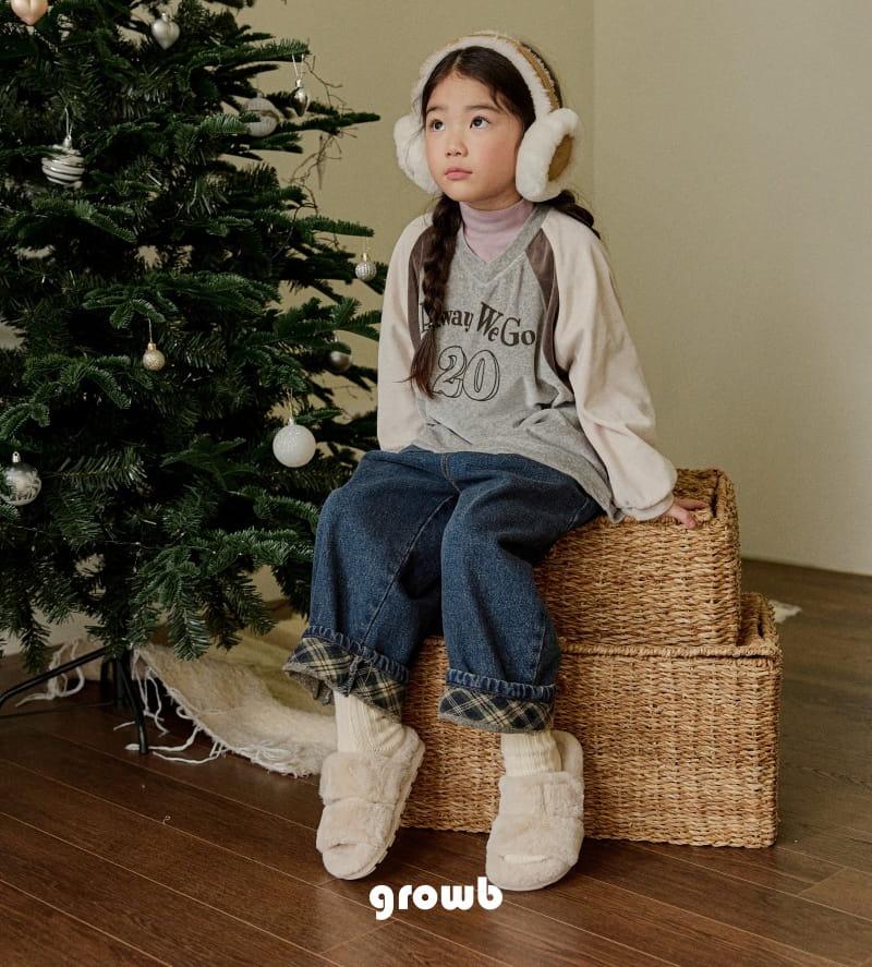 Grow B - Korean Children Fashion - #toddlerclothing - Wick Jeans - 6