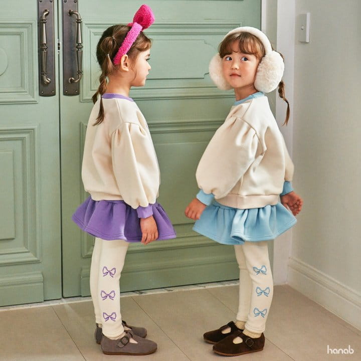 Hanab - Korean Children Fashion - #childofig - Ribbon Shirring Top Bottom Set