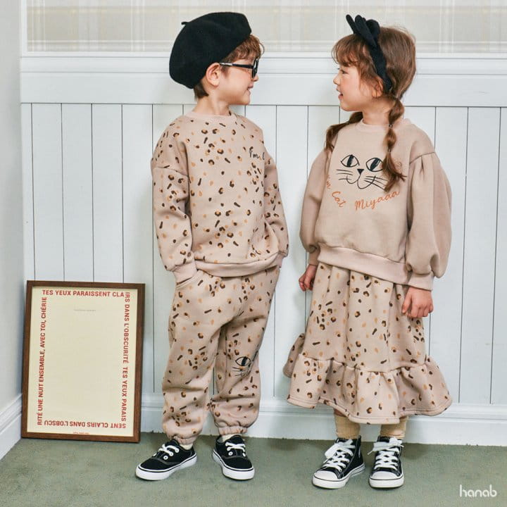 Hanab - Korean Children Fashion - #childrensboutique - Cats Top Bottom Set