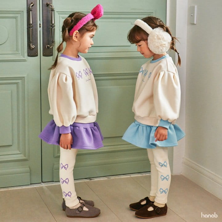 Hanab - Korean Children Fashion - #designkidswear - Ribbon Shirring Top Bottom Set - 4