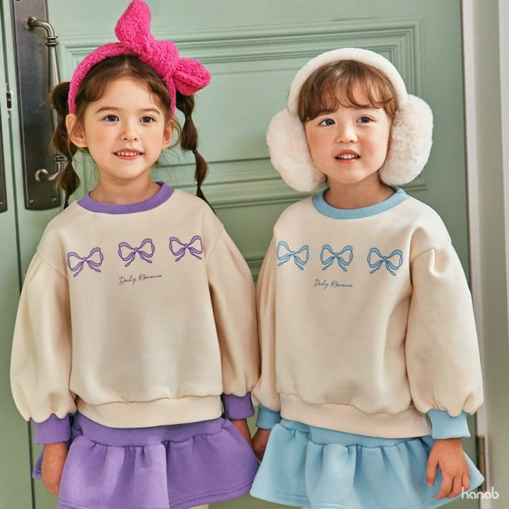 Hanab - Korean Children Fashion - #fashionkids - Ribbon Shirring Top Bottom Set - 5