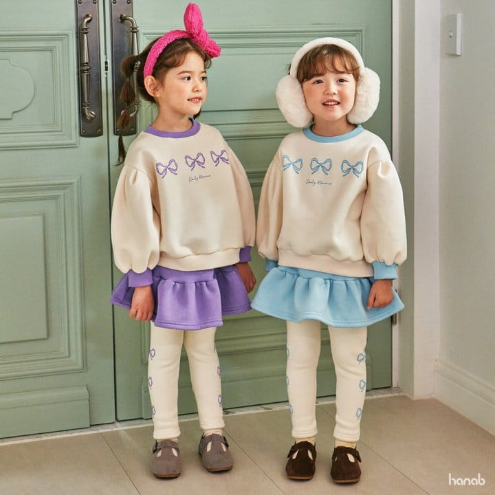 Hanab - Korean Children Fashion - #kidsshorts - Ribbon Shirring Top Bottom Set - 6