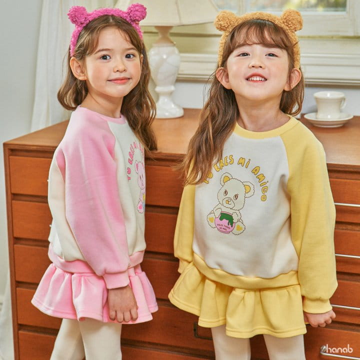 Hanab - Korean Children Fashion - #minifashionista - Amigo Top Bottom Set - 4