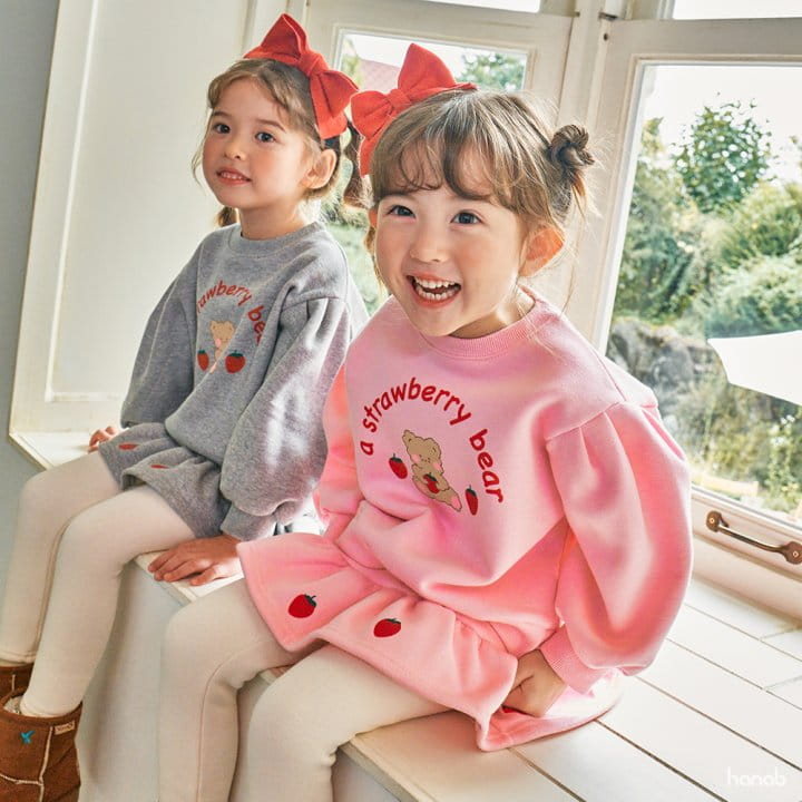 Hanab - Korean Children Fashion - #stylishchildhood - Strawberry Top Bottom Set - 11