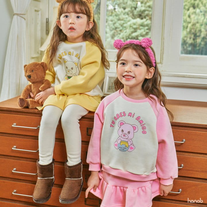 Hanab - Korean Children Fashion - #todddlerfashion - Amigo Top Bottom Set - 5