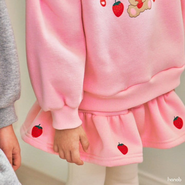 Hanab - Korean Children Fashion - #todddlerfashion - Strawberry Top Bottom Set - 9