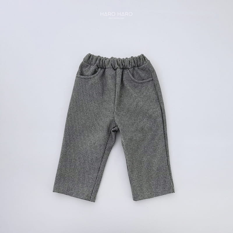 Haro Haro - Korean Children Fashion - #childofig - Hound Fleece Pants - 5