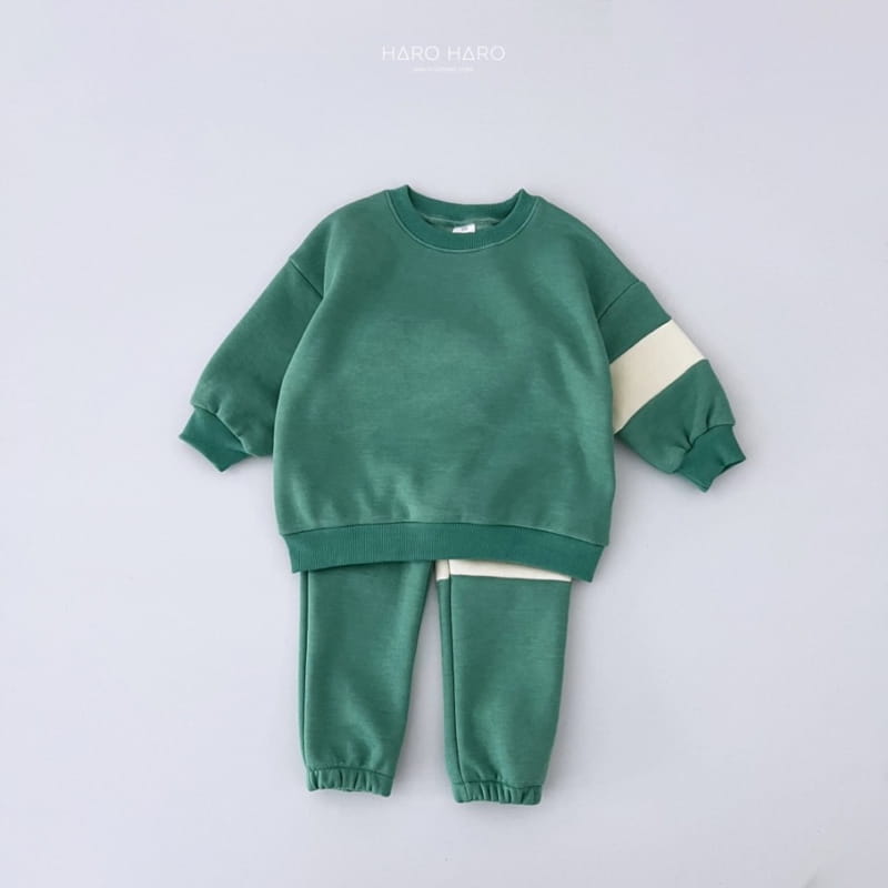 Haro Haro - Korean Children Fashion - #childofig - Know Brother Top Bottom Set Fleece - 5