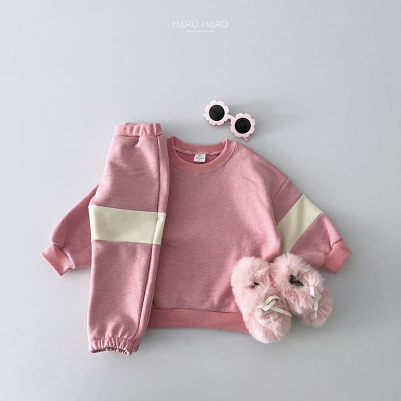 Haro Haro - Korean Children Fashion - #designkidswear - Know Brother Top Bottom Set Fleece - 7