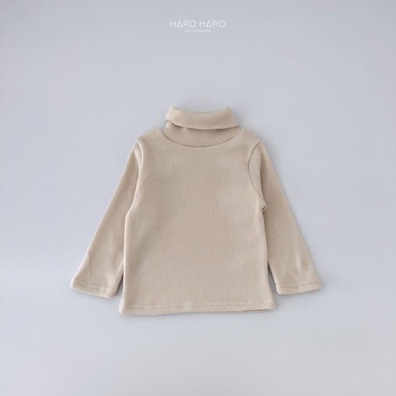 Haro Haro - Korean Children Fashion - #kidzfashiontrend - Sweet Turtleneck Tee Fleece - 6