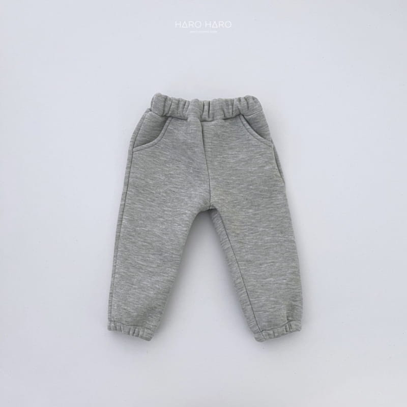 Haro Haro - Korean Children Fashion - #minifashionista - Soft Double Pants Fleece - 5