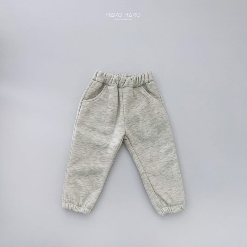 Haro Haro - Korean Children Fashion - #todddlerfashion - Rolly Pop Pants Fleece - 5