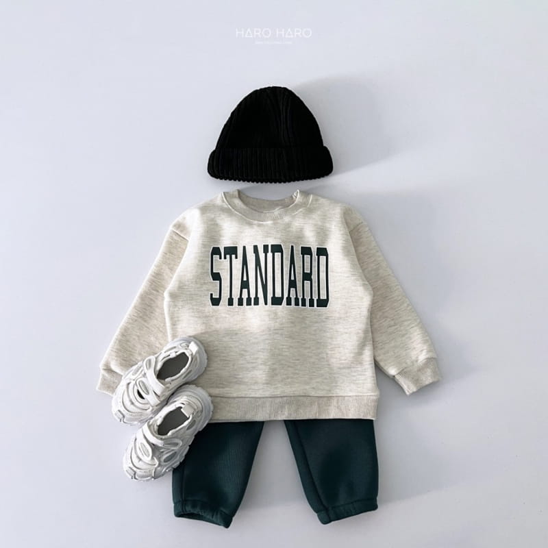 Haro Haro - Korean Children Fashion - #toddlerclothing - Standard Sweatshirt Fleece - 12