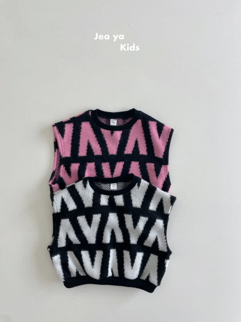 Jeaya & Mymi - Korean Children Fashion - #kidsshorts - V Knit Vest