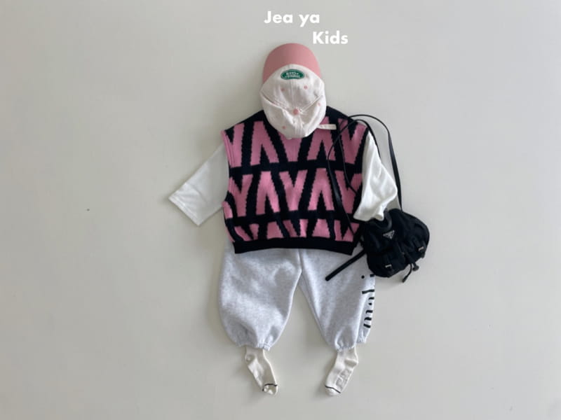 Jeaya & Mymi - Korean Children Fashion - #littlefashionista - V Knit Vest - 5